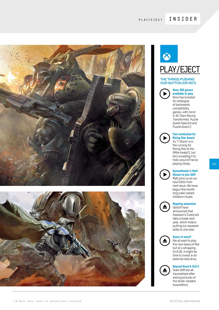 Official Xbox Magazine (UK Edition) Preview Pages