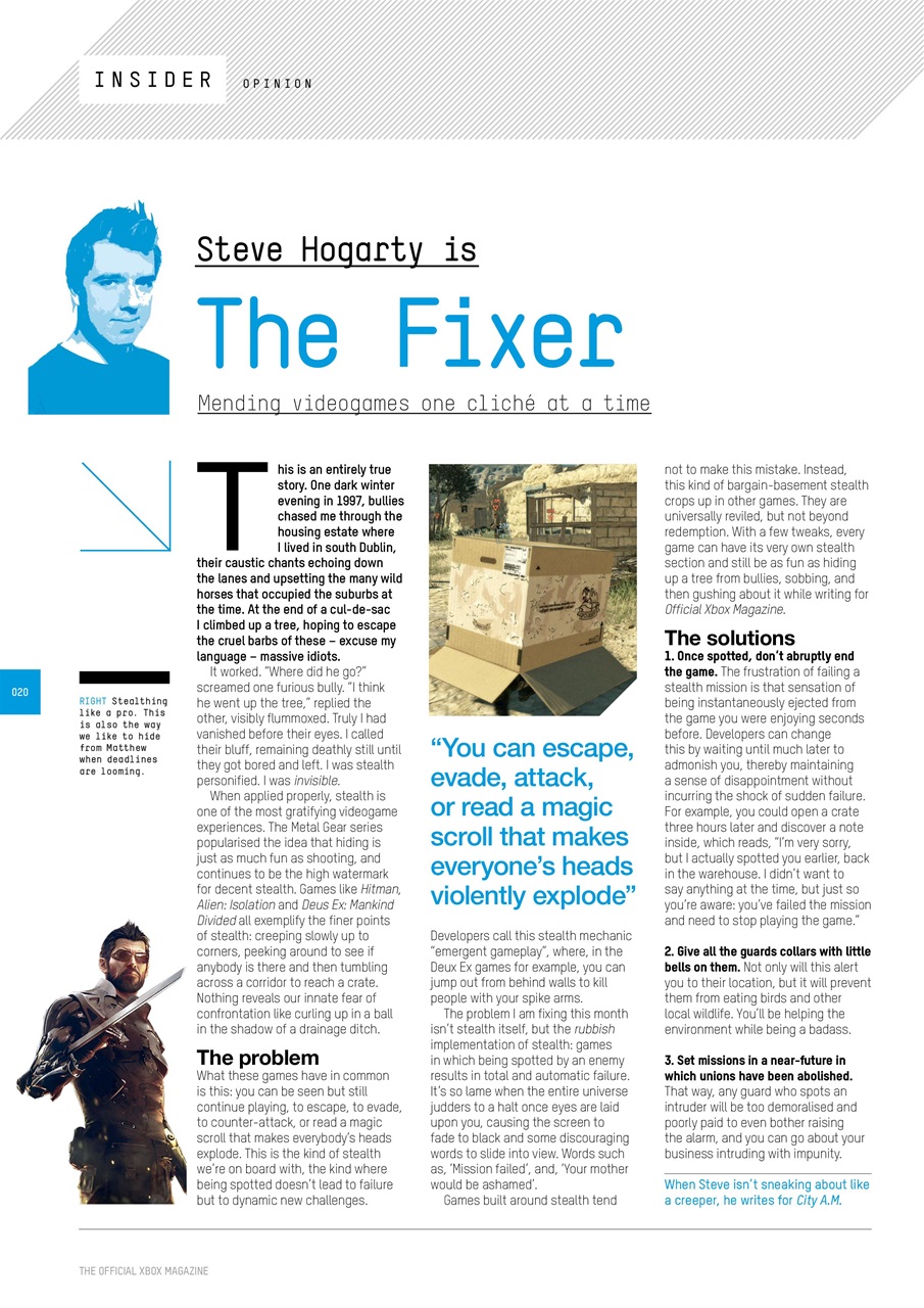 Official Xbox Magazine (UK Edition) Preview Pages