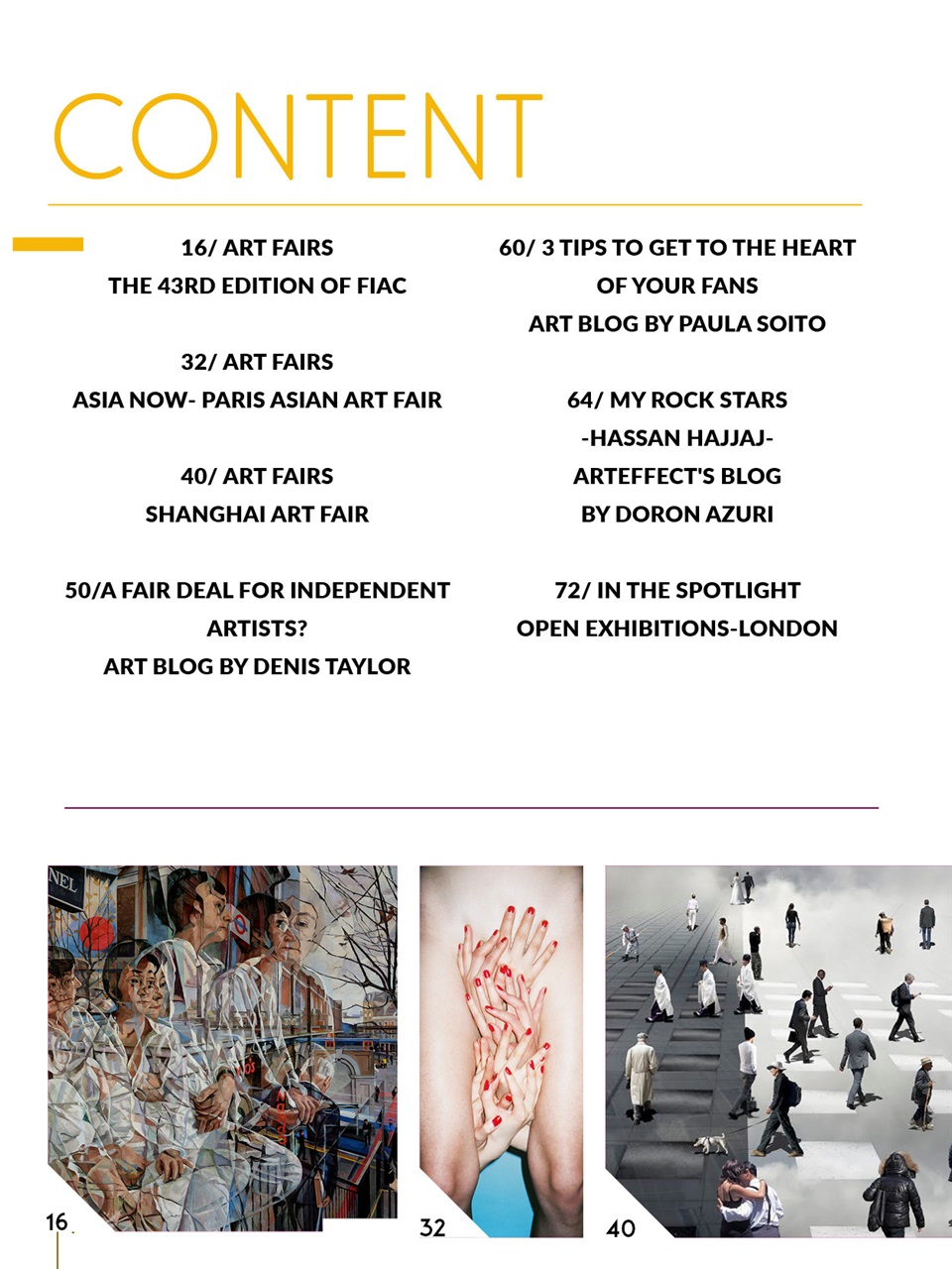 Art Market Magazine Preview Pages