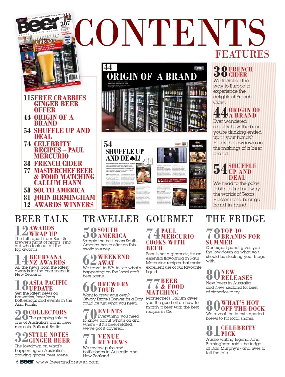 Beer and Brewer Preview Pages