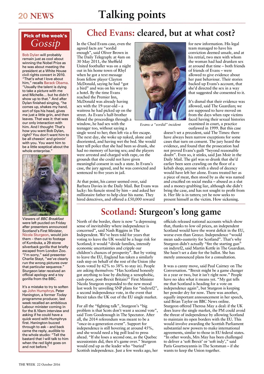 The Week Preview Pages