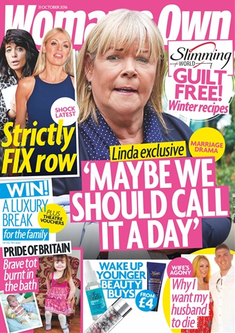 Woman's Own issue 31st October 2016