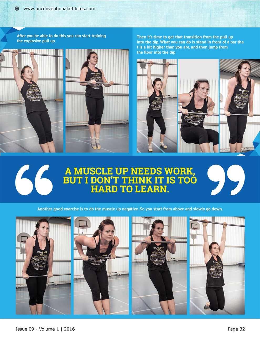 Unconventional Athletes Magazine Preview Pages