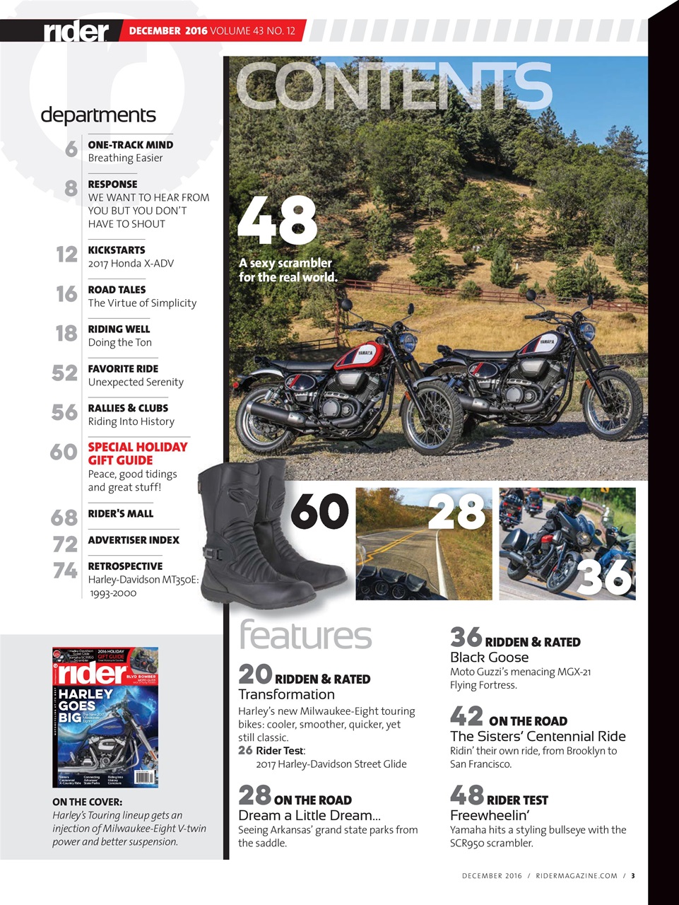 Rider Magazine Preview Pages