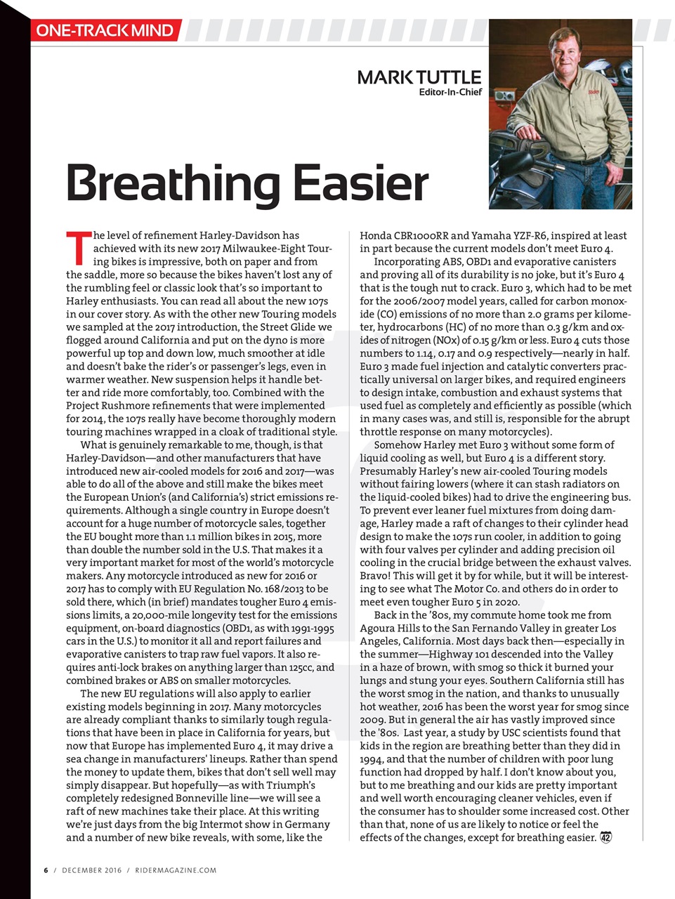 Rider Magazine Preview Pages