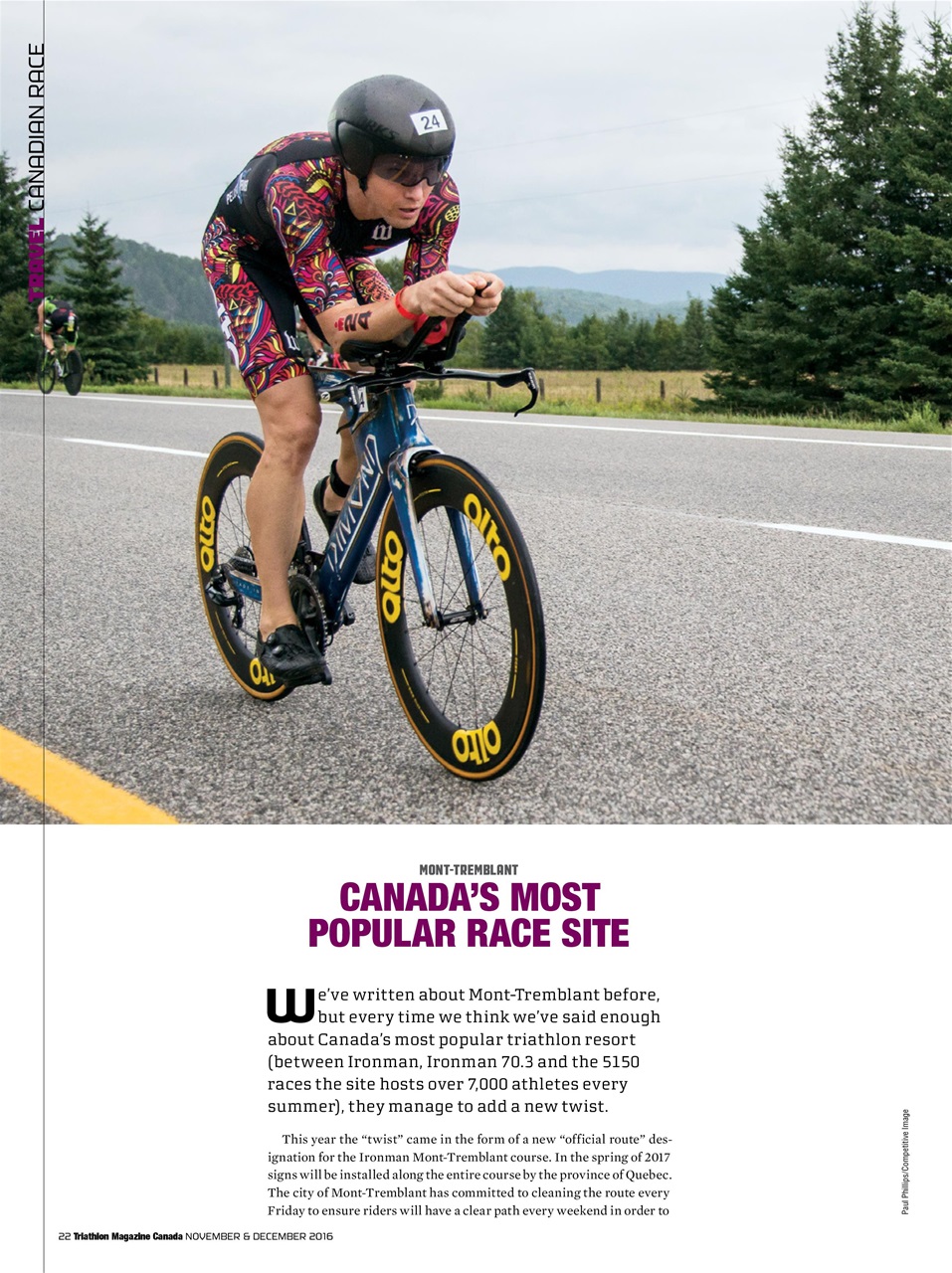 Triathlon Magazine Canada Preview Pages