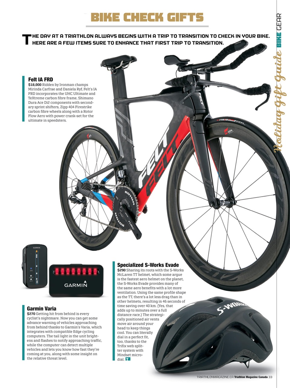 Triathlon Magazine Canada Preview Pages