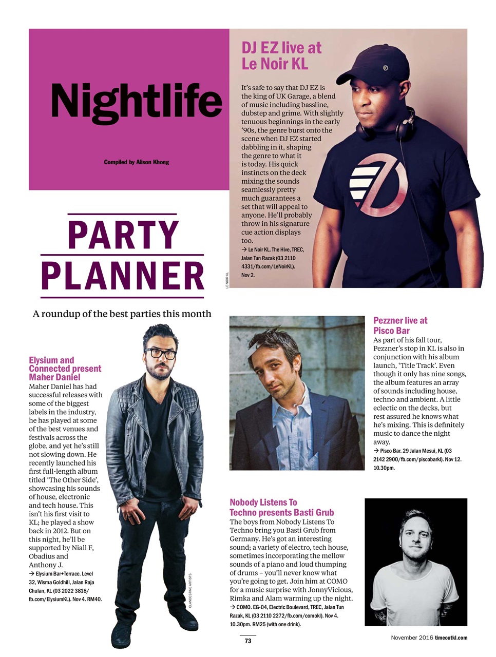 Time Out Kuala Lumpur Preview Pages