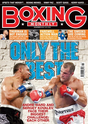Boxing Monthly issue November 2016