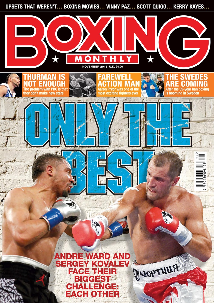Boxing Monthly Preview Pages