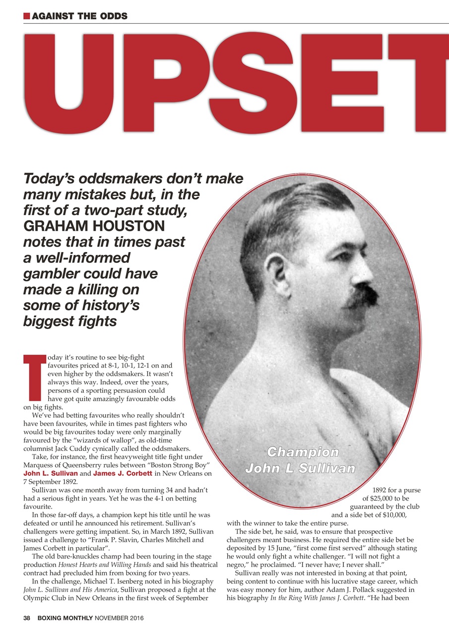 Boxing Monthly Preview Pages