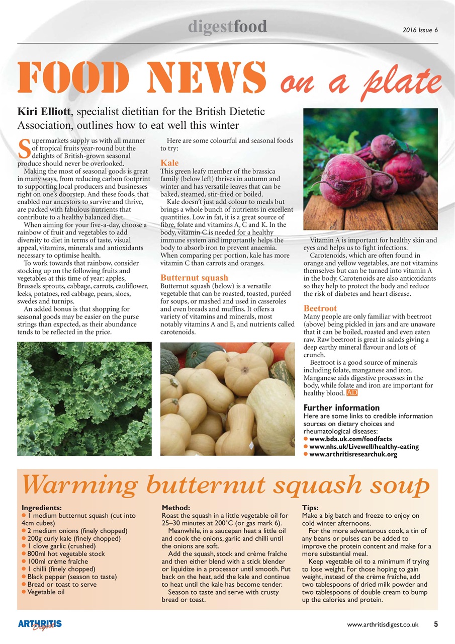 Arthritis Digest Preview Pages