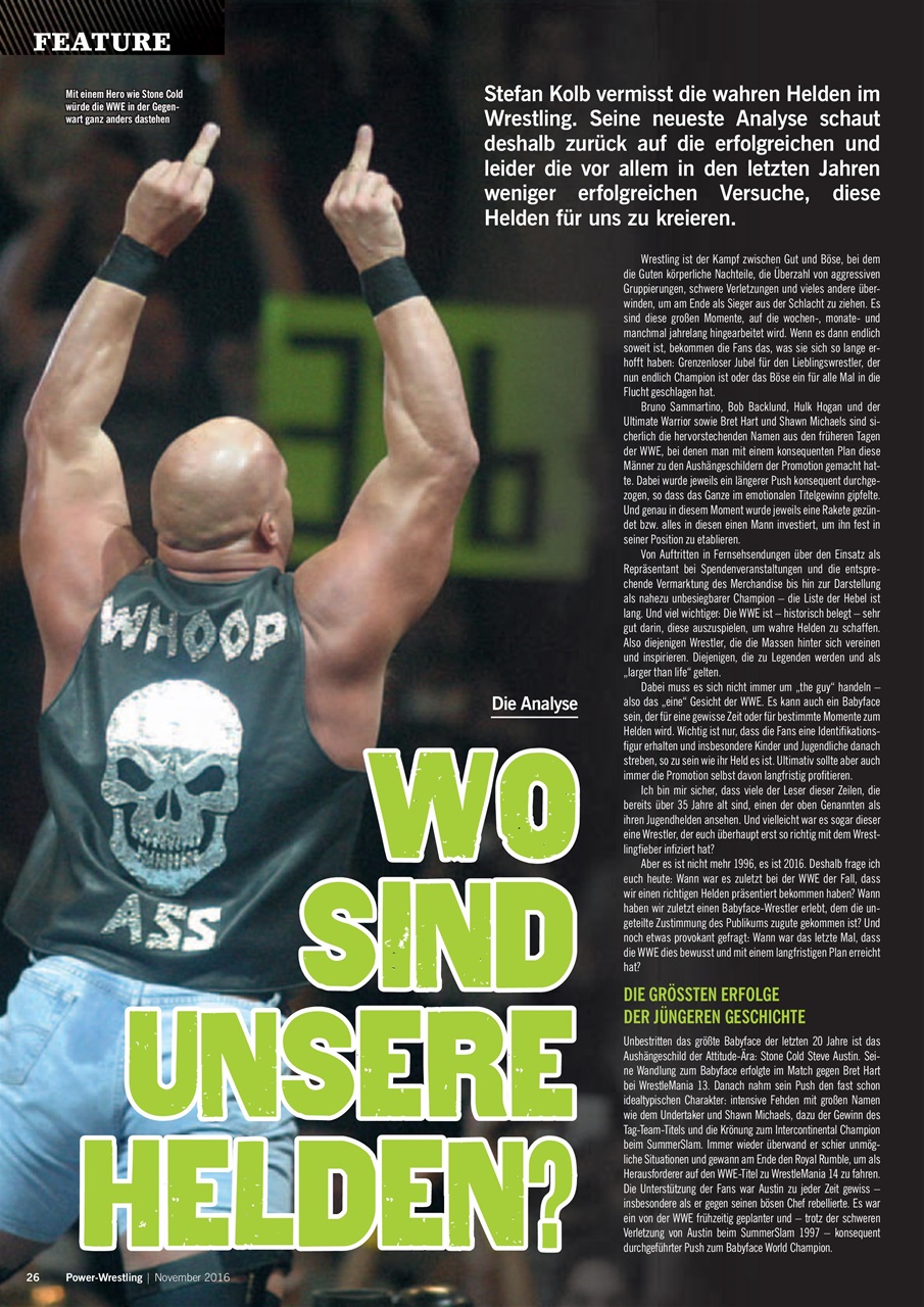 Power-Wrestling Preview Pages