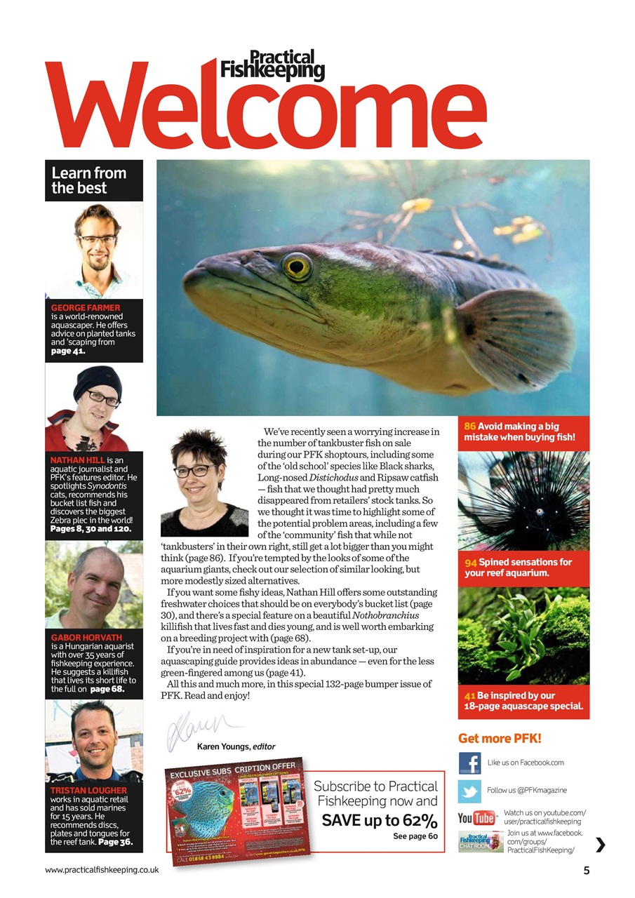 Practical Fishkeeping Preview Pages