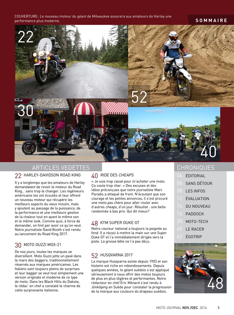 Moto Journal Preview Pages