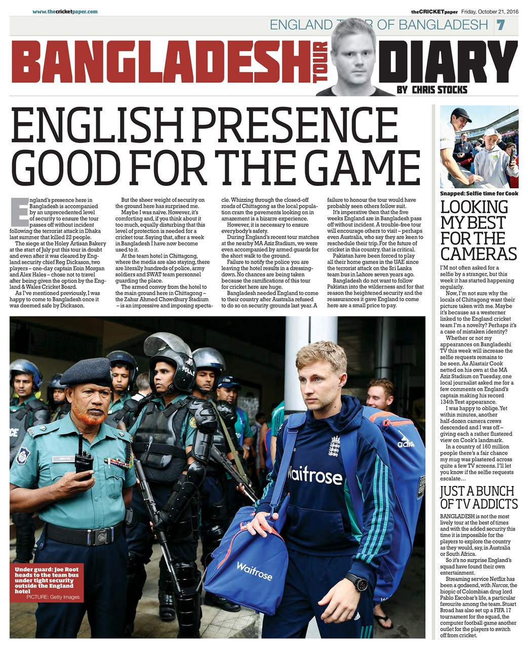 The Cricket Paper Preview Pages