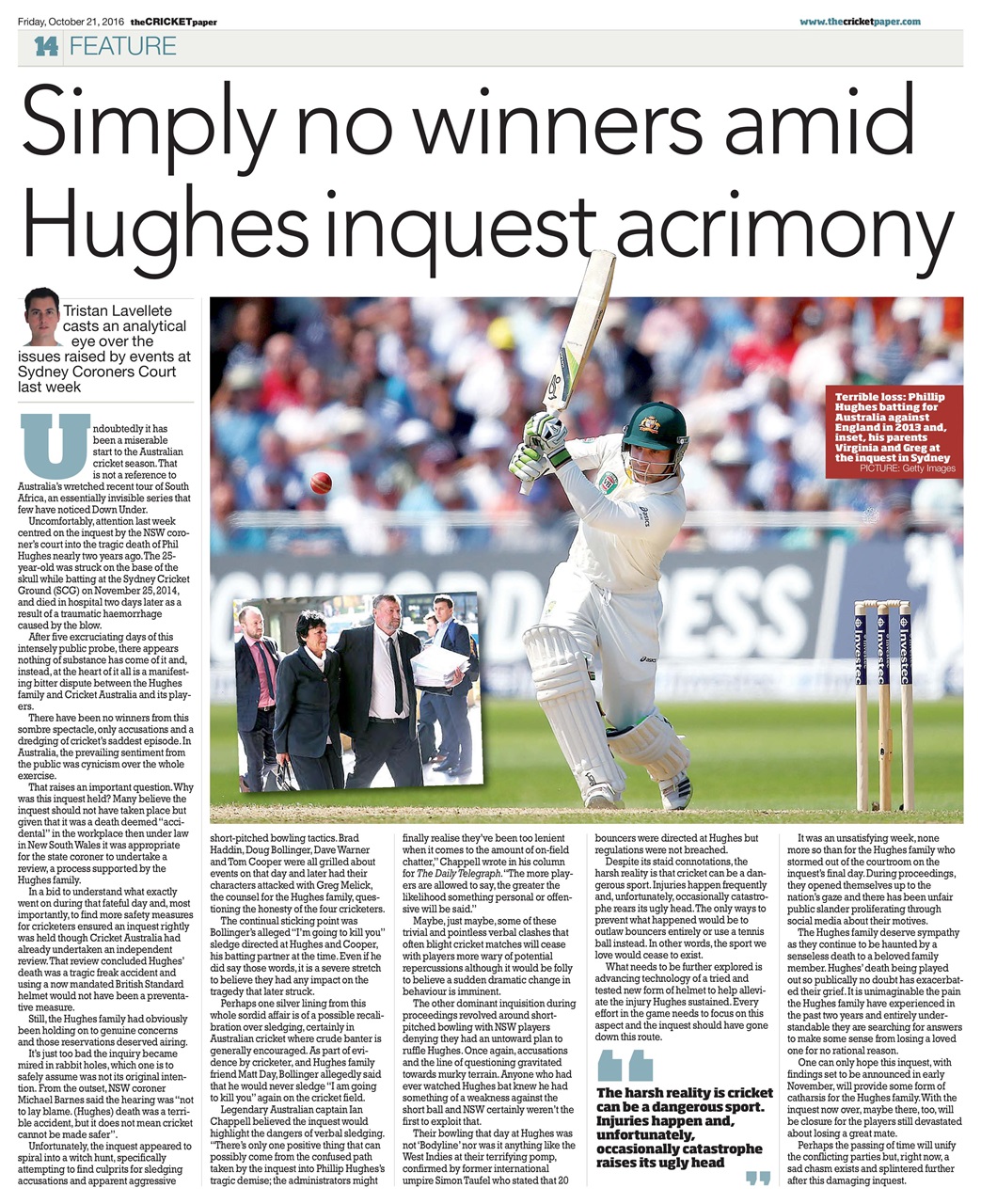 The Cricket Paper Preview Pages