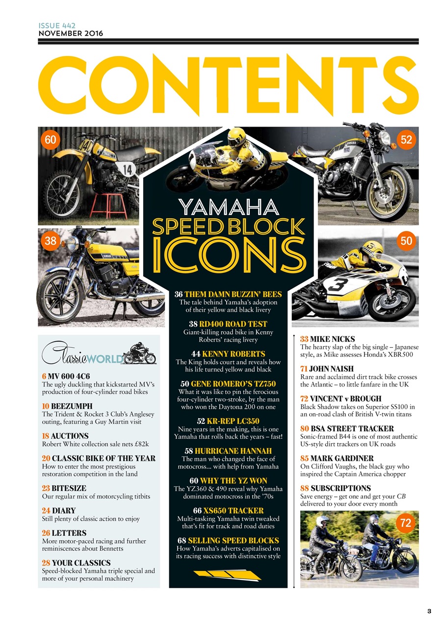 Classic Bike Preview Pages