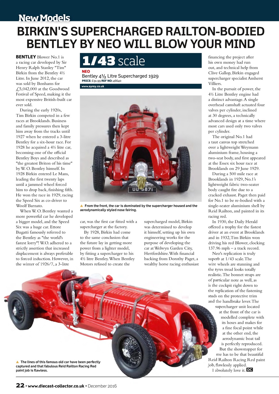 Diecast Collector Preview Pages