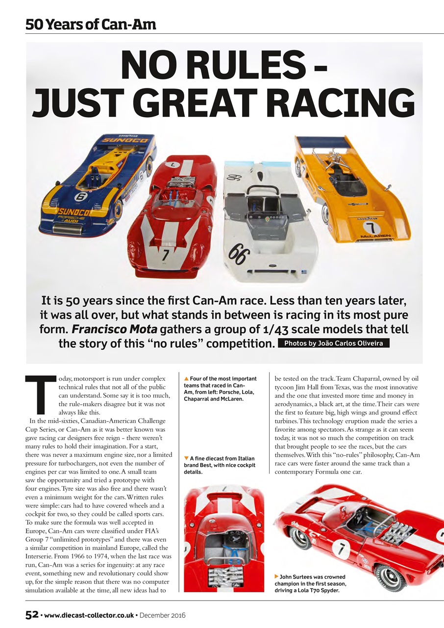 Diecast Collector Preview Pages