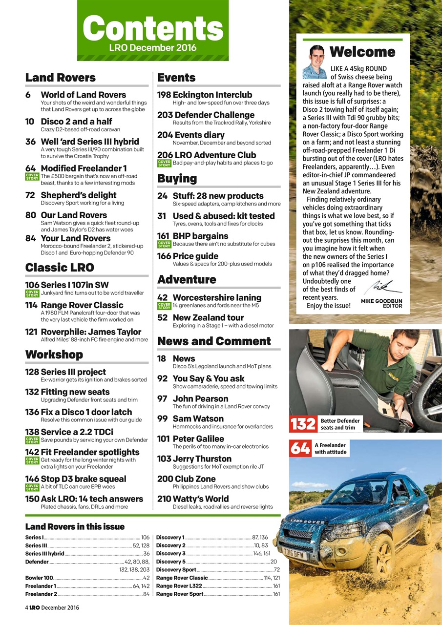 Land Rover Owner Preview Pages