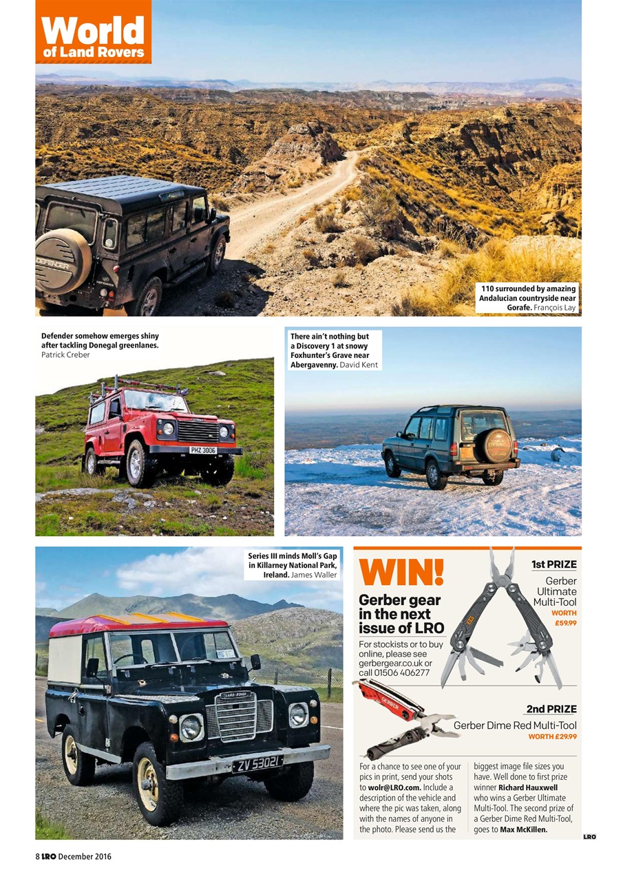 Land Rover Owner Preview Pages