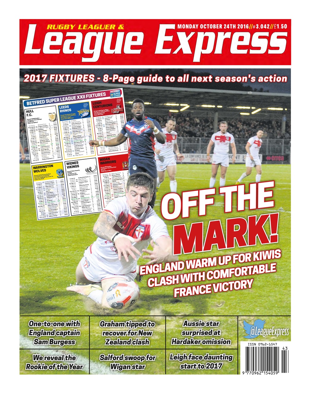 League Express Preview Pages