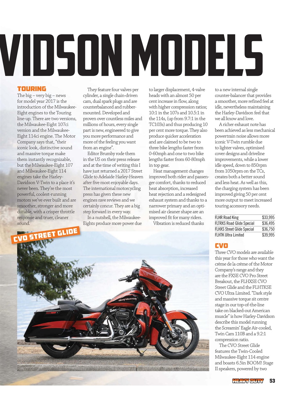 Heavy Duty Preview Pages