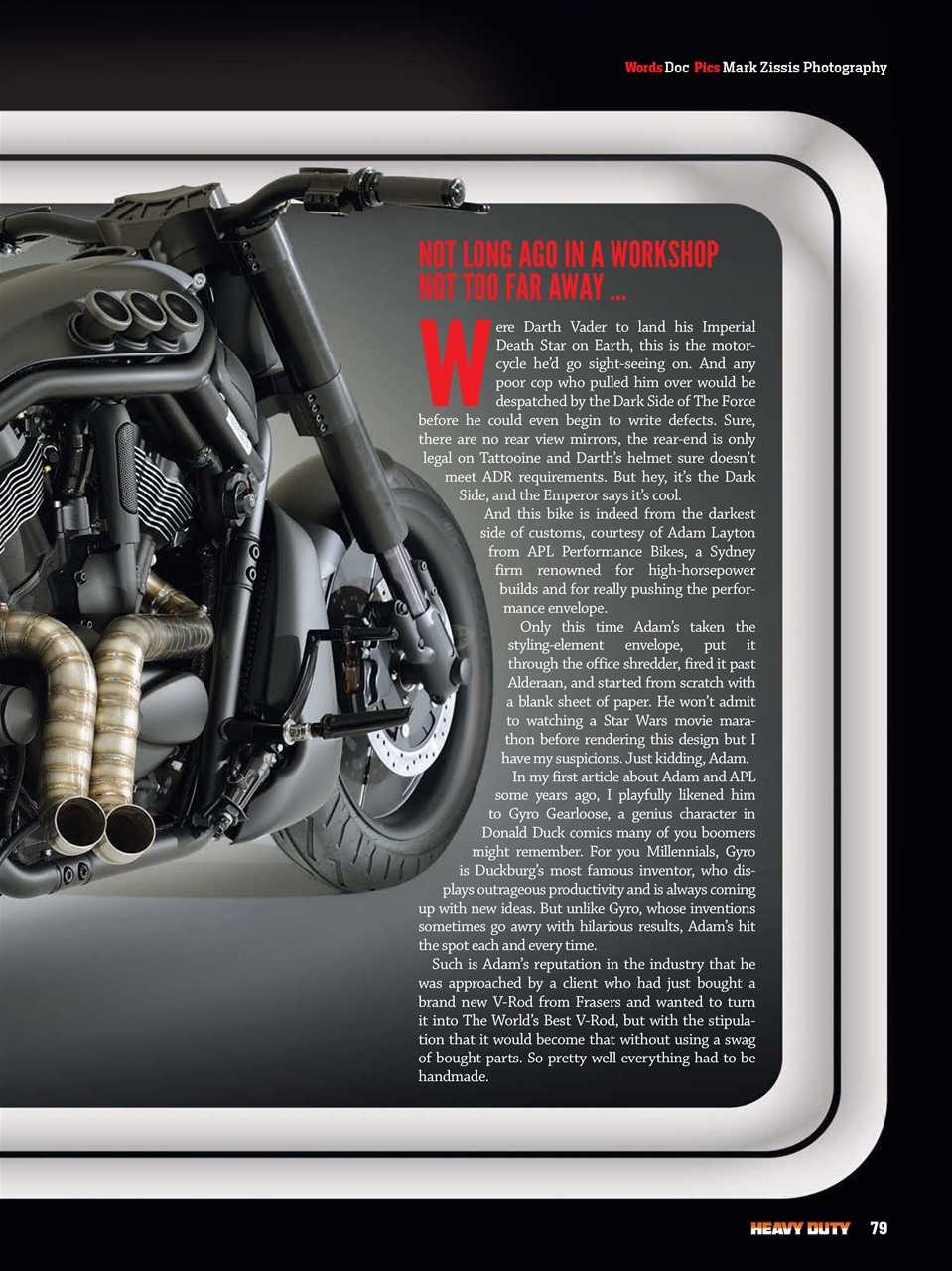 Heavy Duty Preview Pages
