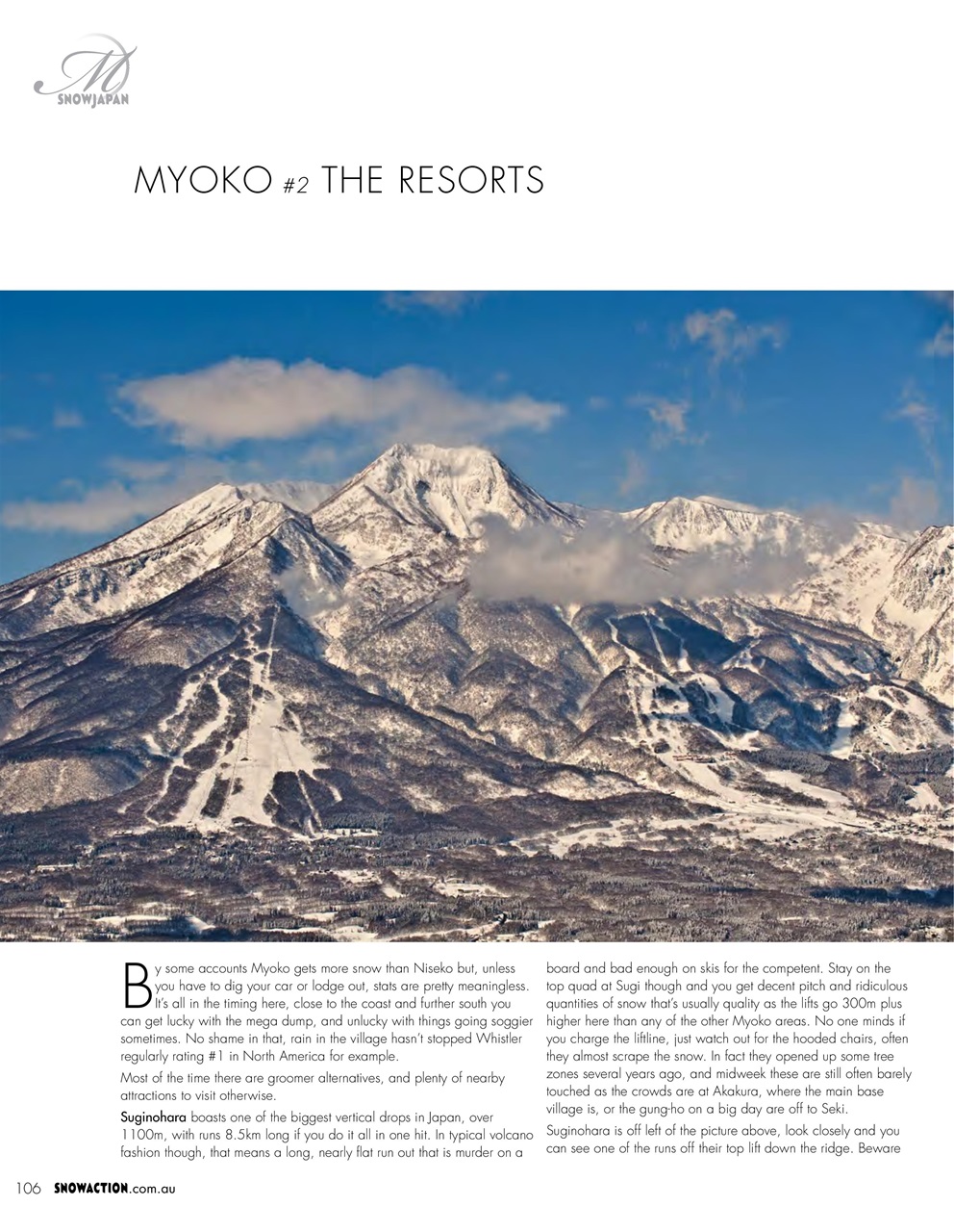 Snow Action Preview Pages