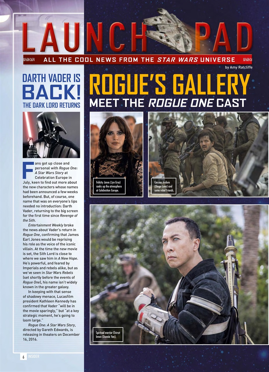 Star Wars Insider Preview Pages