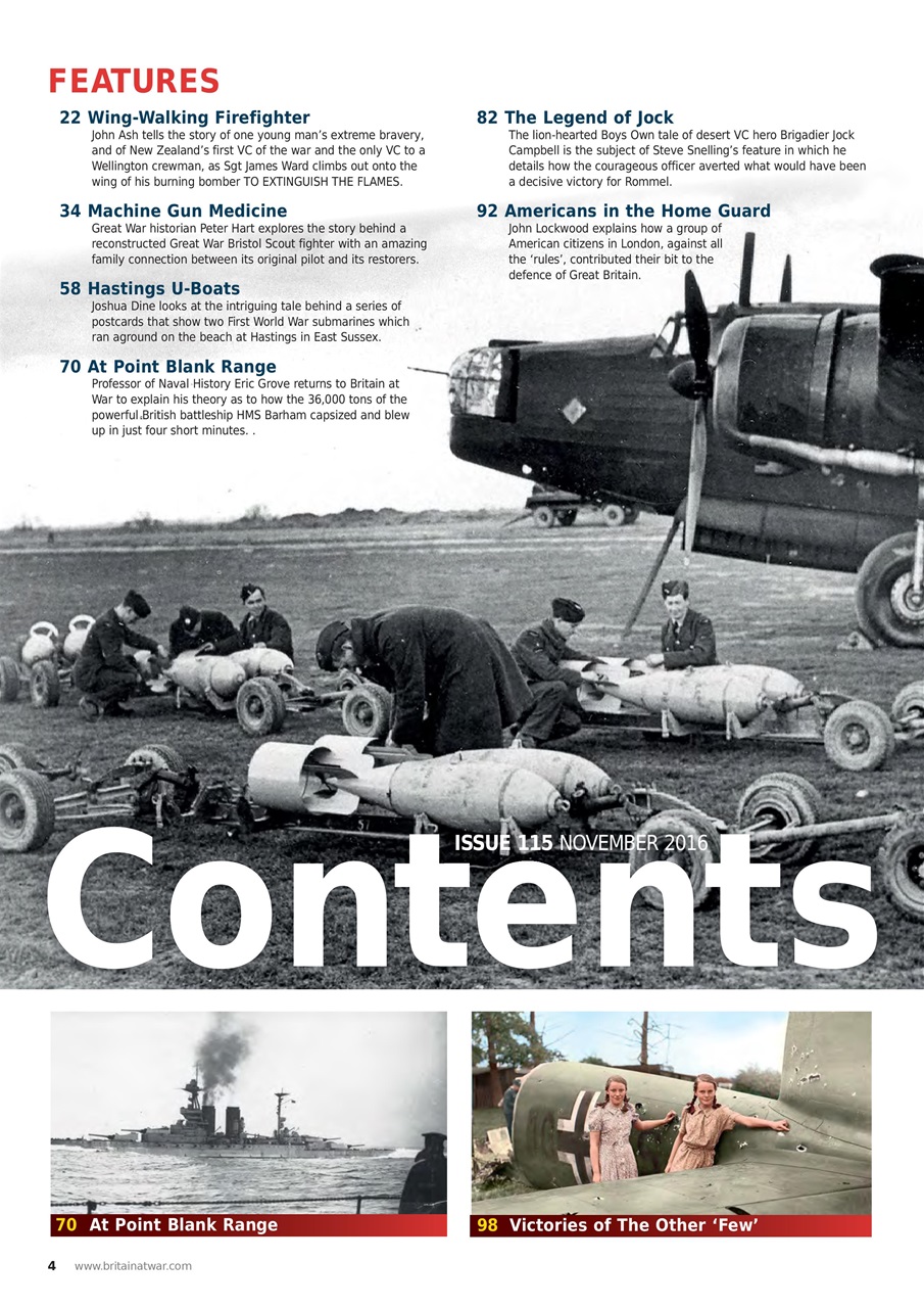 Britain at War Magazine Preview Pages