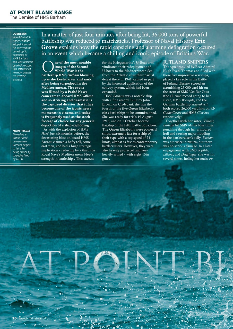 Britain at War Magazine Preview Pages