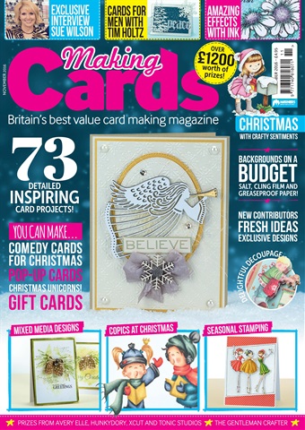 Making Cards & Papercraft issue November 2016