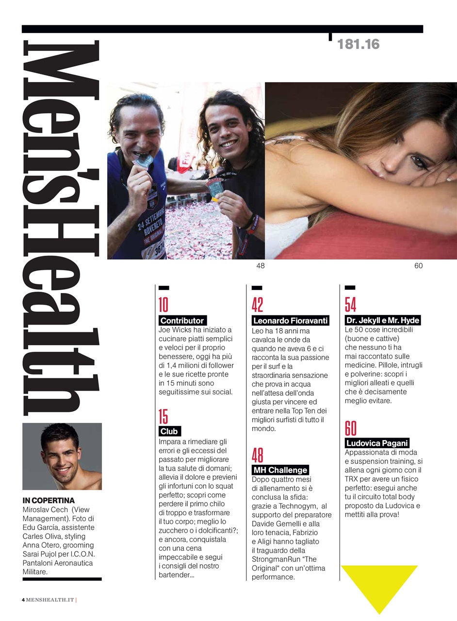 Men's Health Italia Preview Pages
