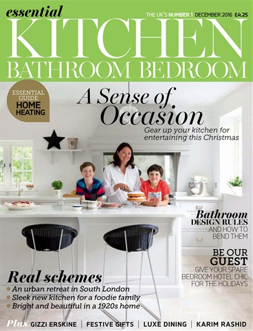 Essential Kitchen Bathroom Bedroom issue December 2016