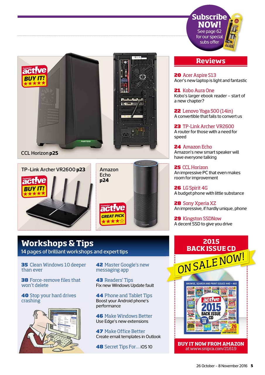 Computer Active Preview Pages