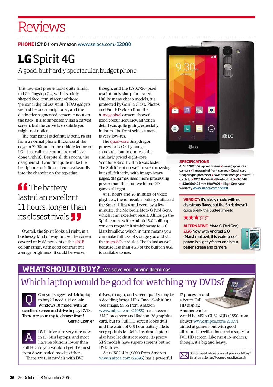 Computer Active Preview Pages