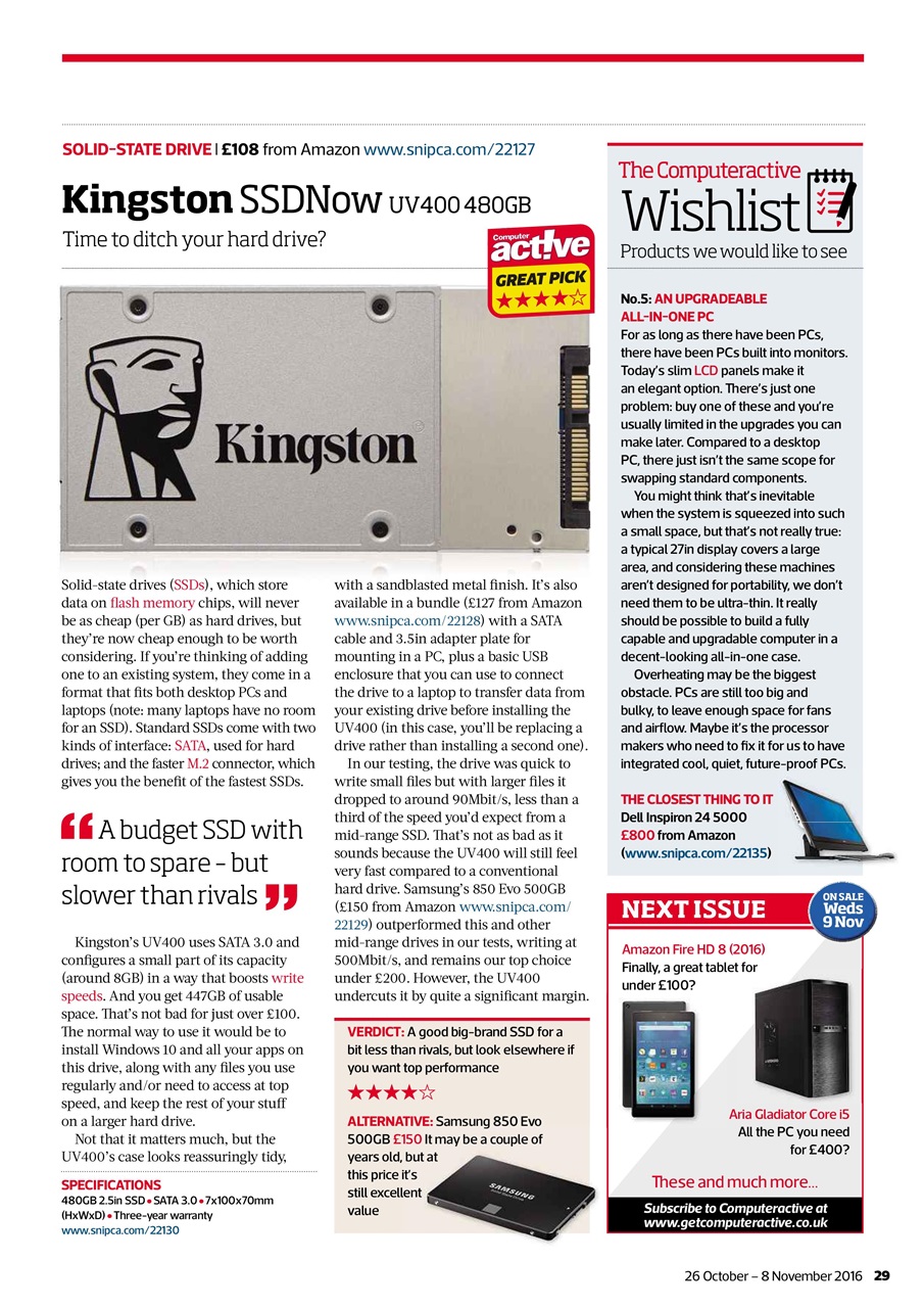 Computer Active Preview Pages