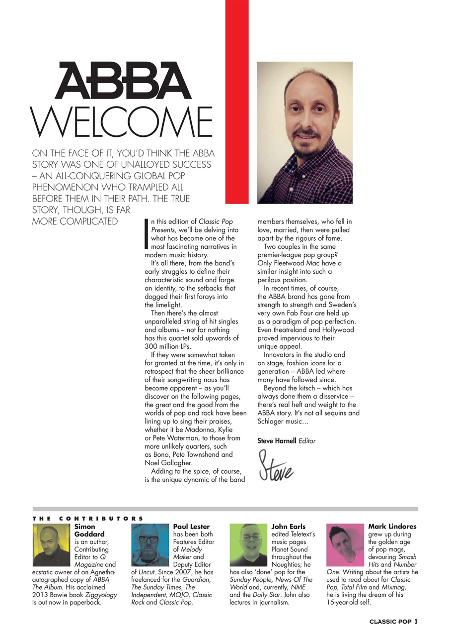 Classic Pop Preview Pages