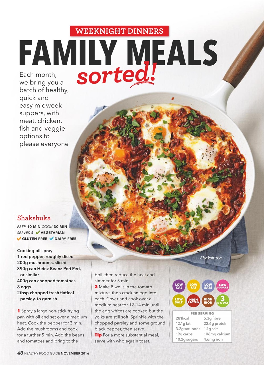Healthy Food Guide Preview Pages