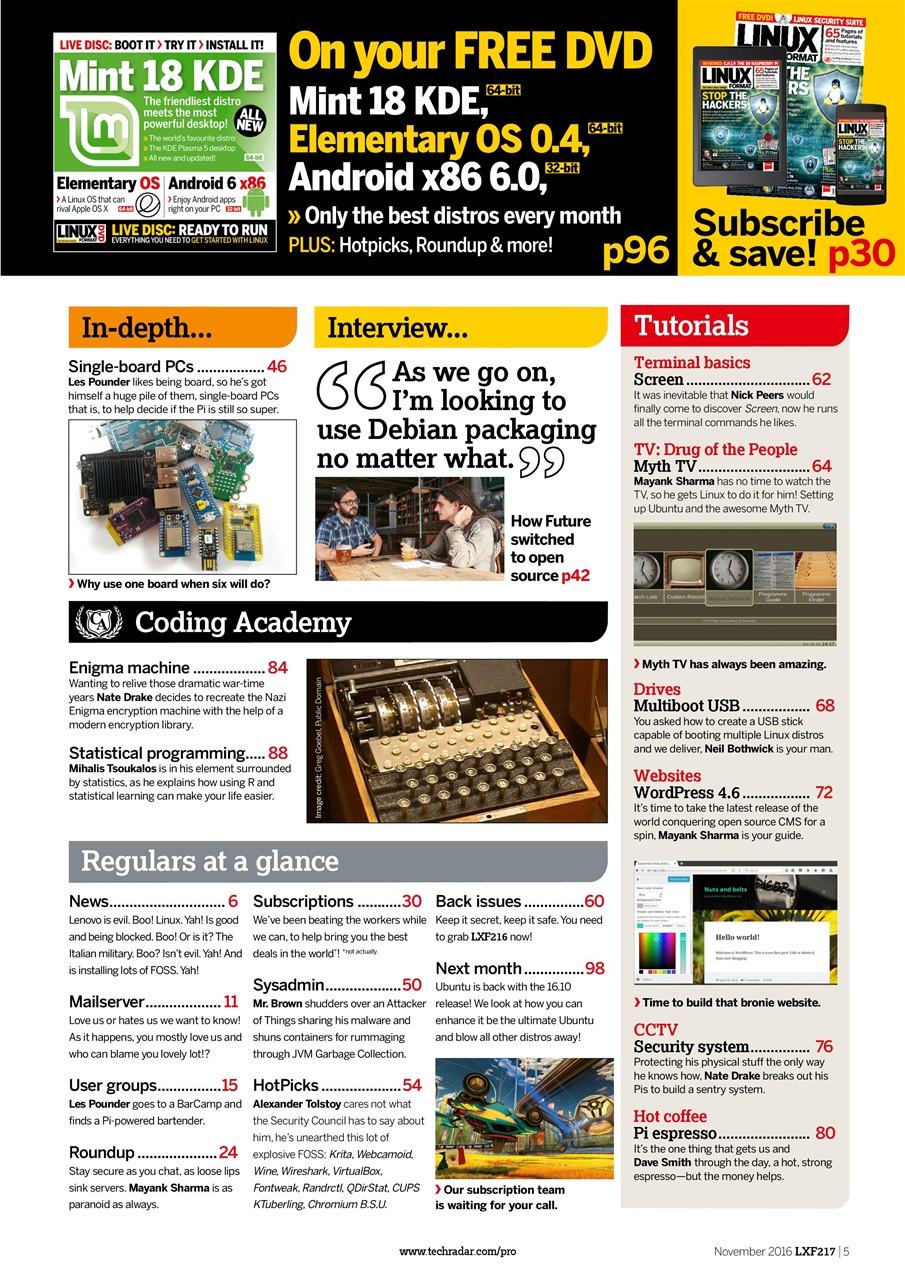 Linux Format Preview Pages