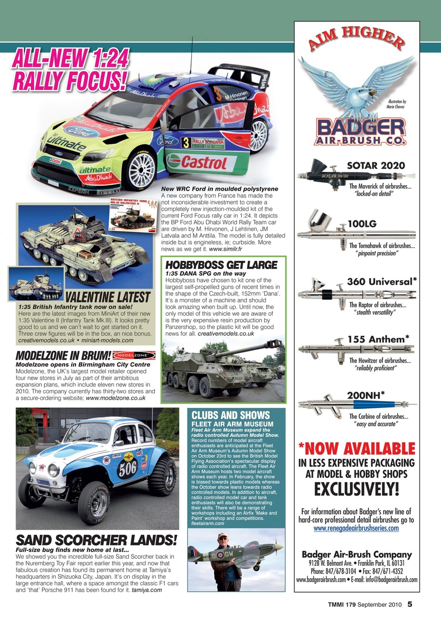 Tamiya Model Magazine Preview Pages