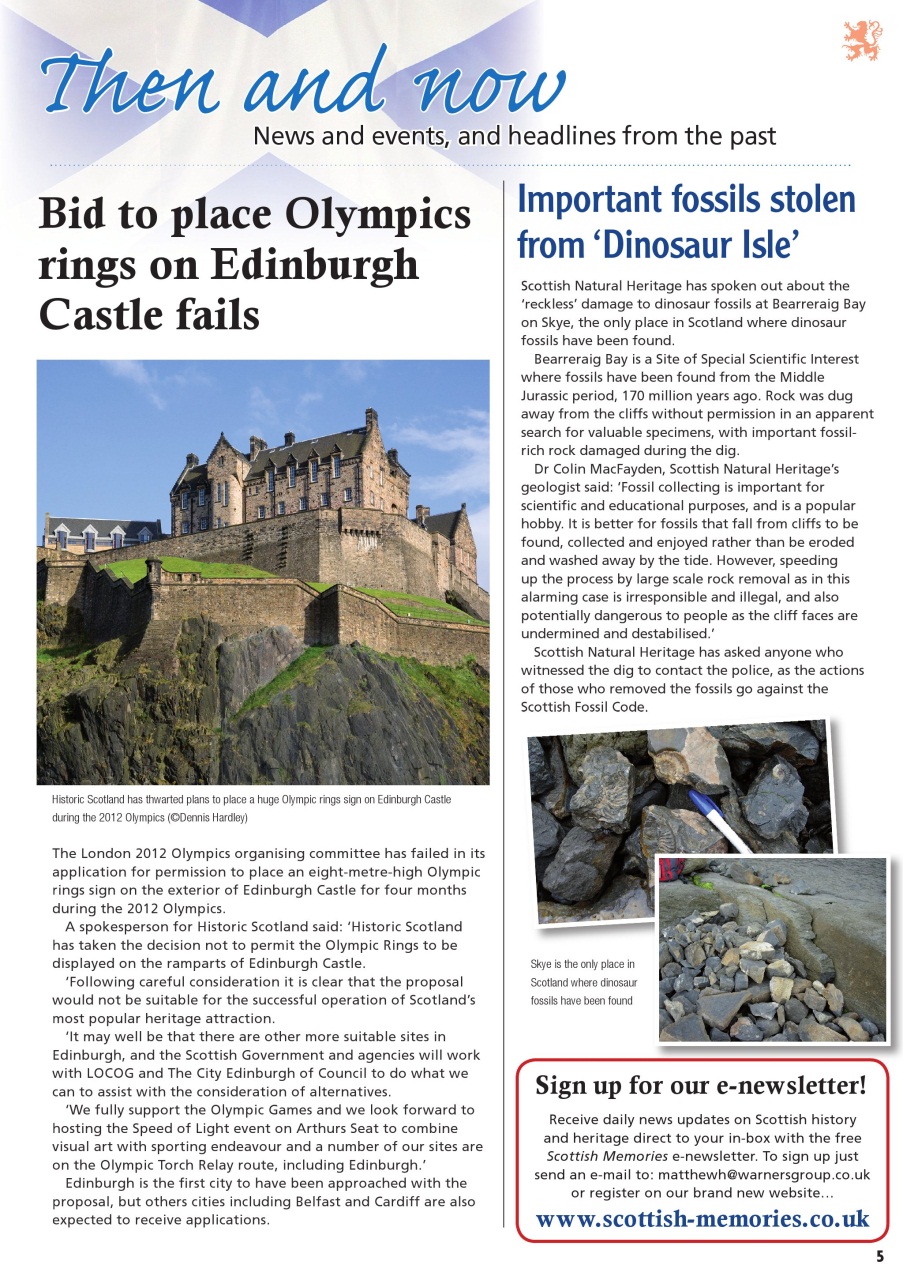 Scottish Memories Preview Pages