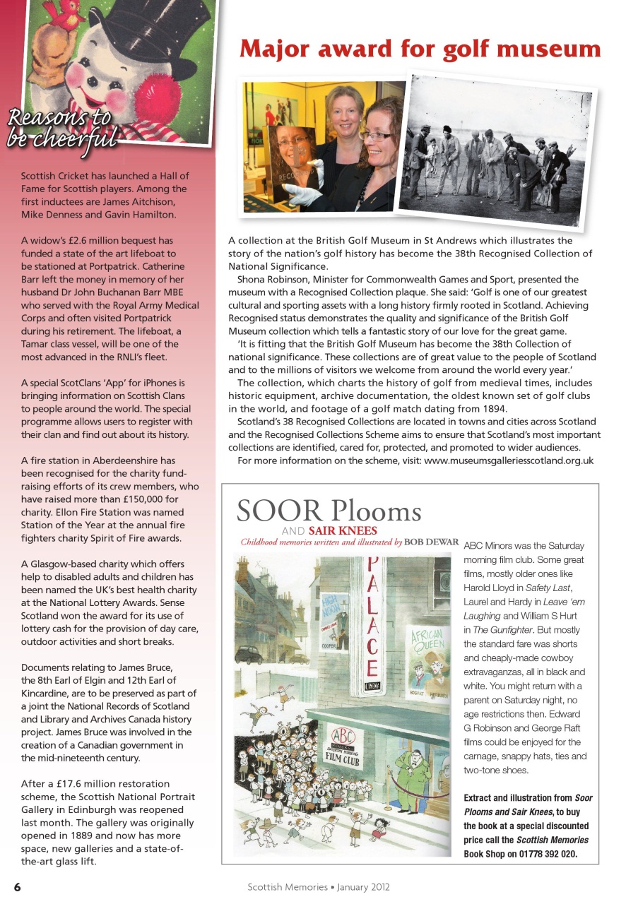 Scottish Memories Preview Pages