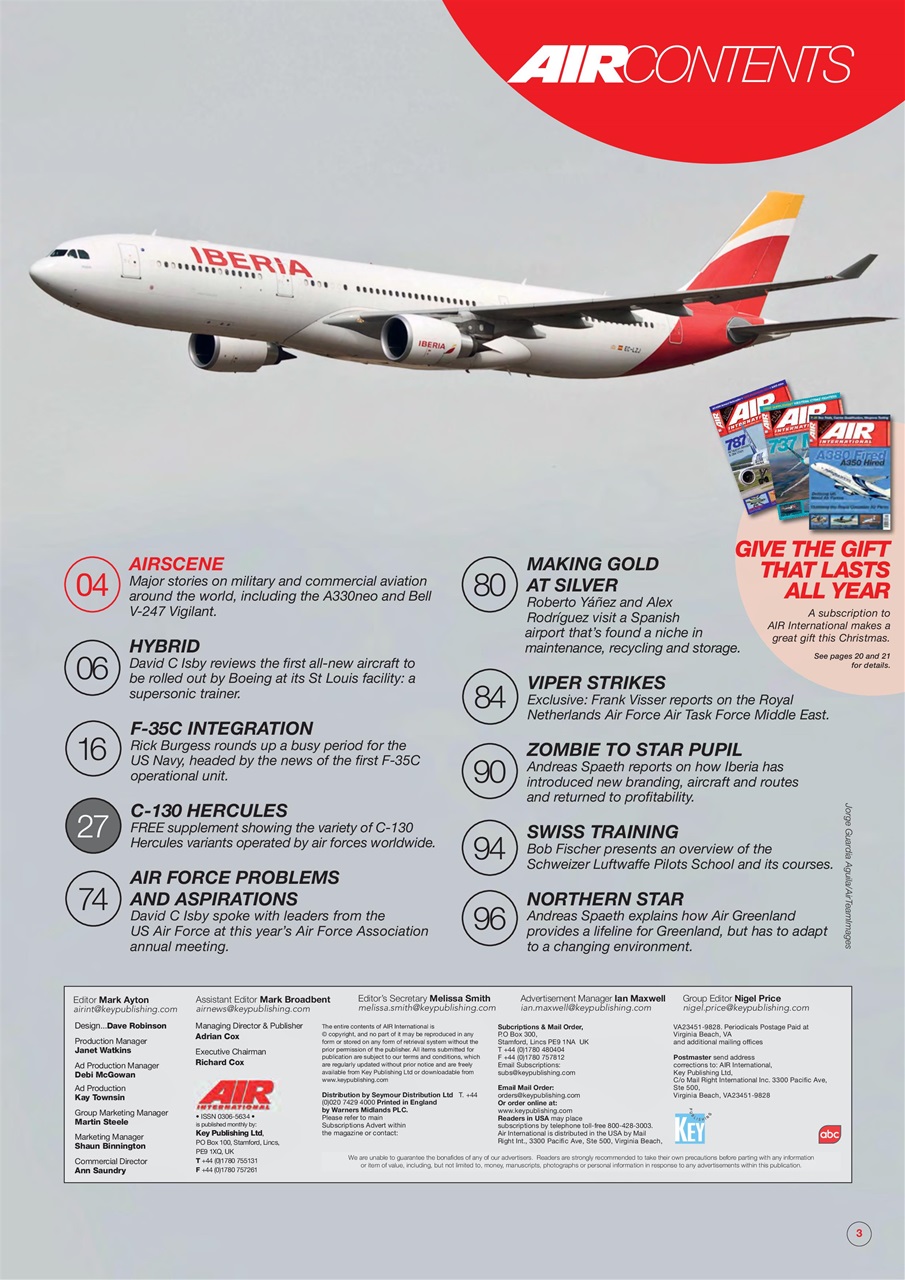 AIR International Preview Pages