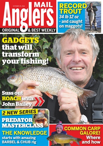 Anglers Mail issue 25th October 2016