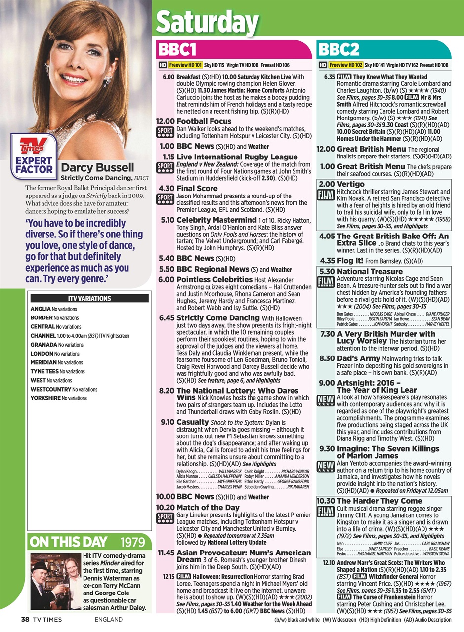 TV Times Preview Pages