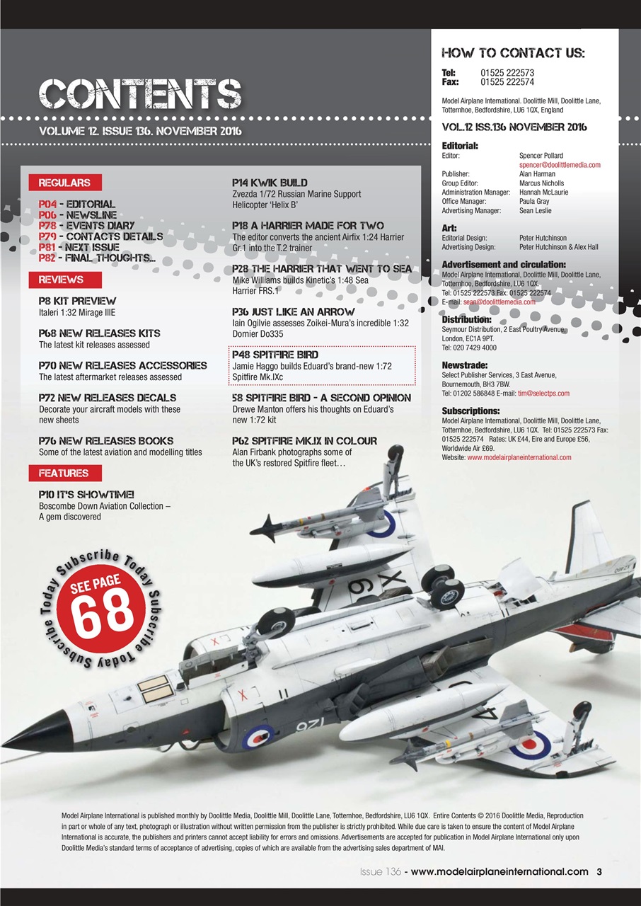 Model Airplane International Preview Pages