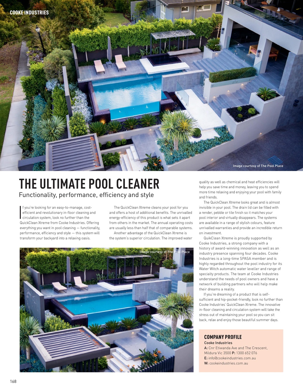 Poolside Showcase Preview Pages